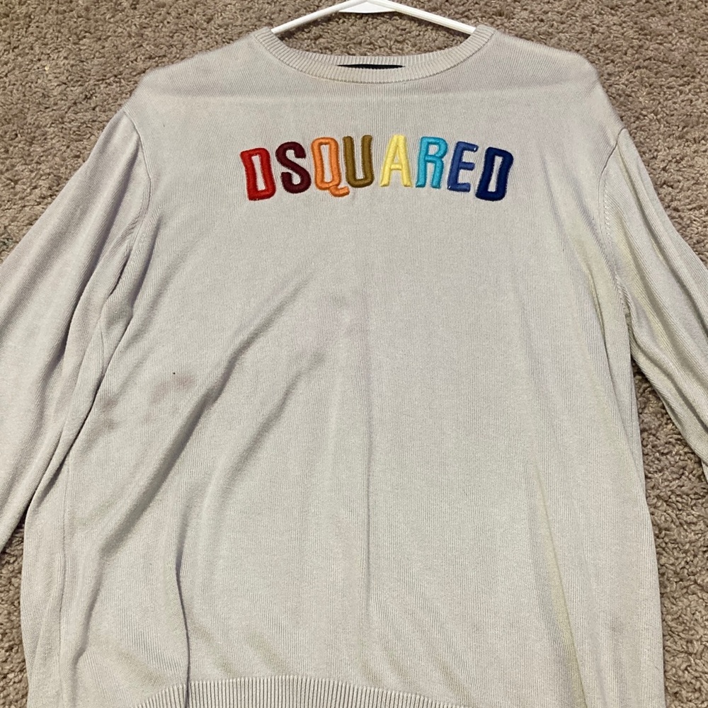 DSQUARED2 Sweater *does have wine stain as shown in photo*